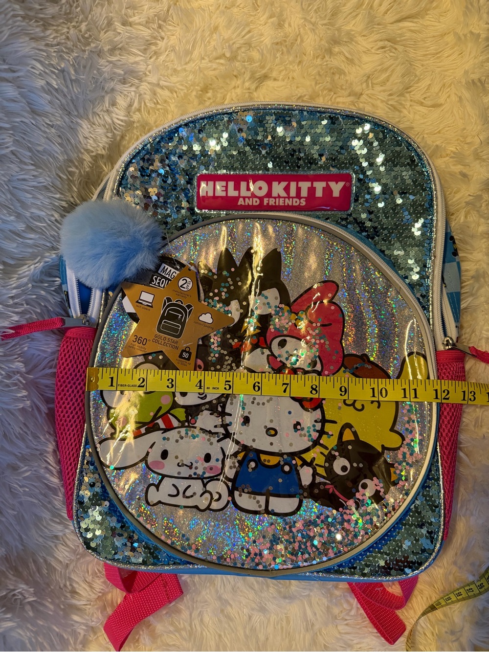 Hello Kitty Backpack - Blue/Pink - Picture 11 of 15